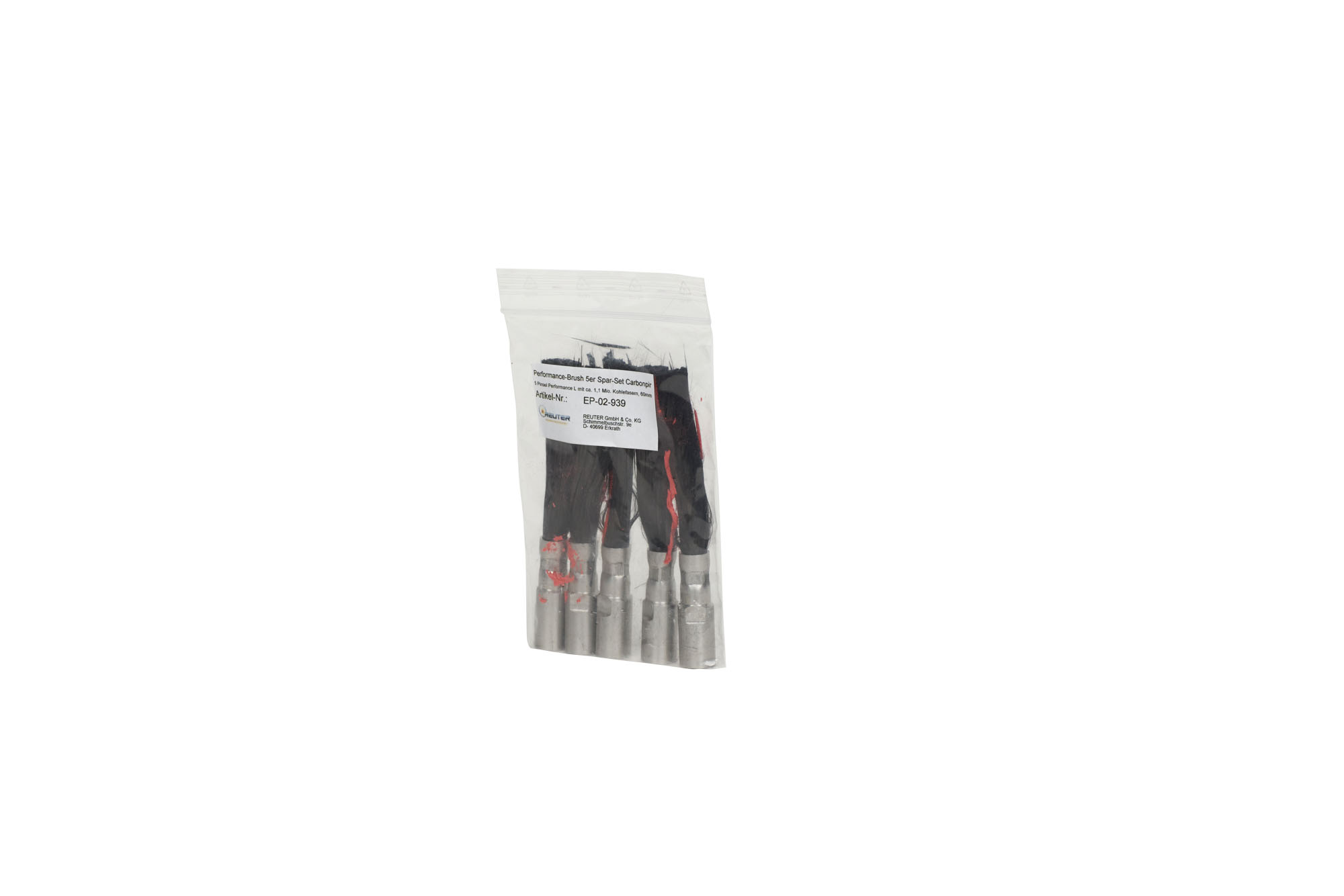 Reuter Performance Brush Set Carbon-Pinsel L