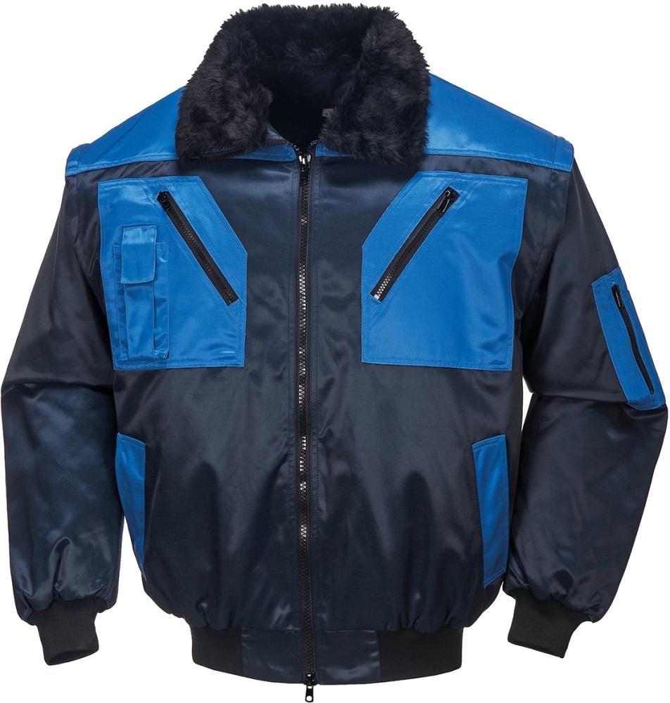 Pilotenjacke Achim, marine/royal, Gr. L