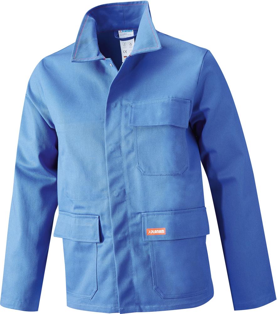 Schweißerjacke,Gr.50,360 g/qm,kornblau Schweißerjacke,Gr.50,360 g/qm,kornblau