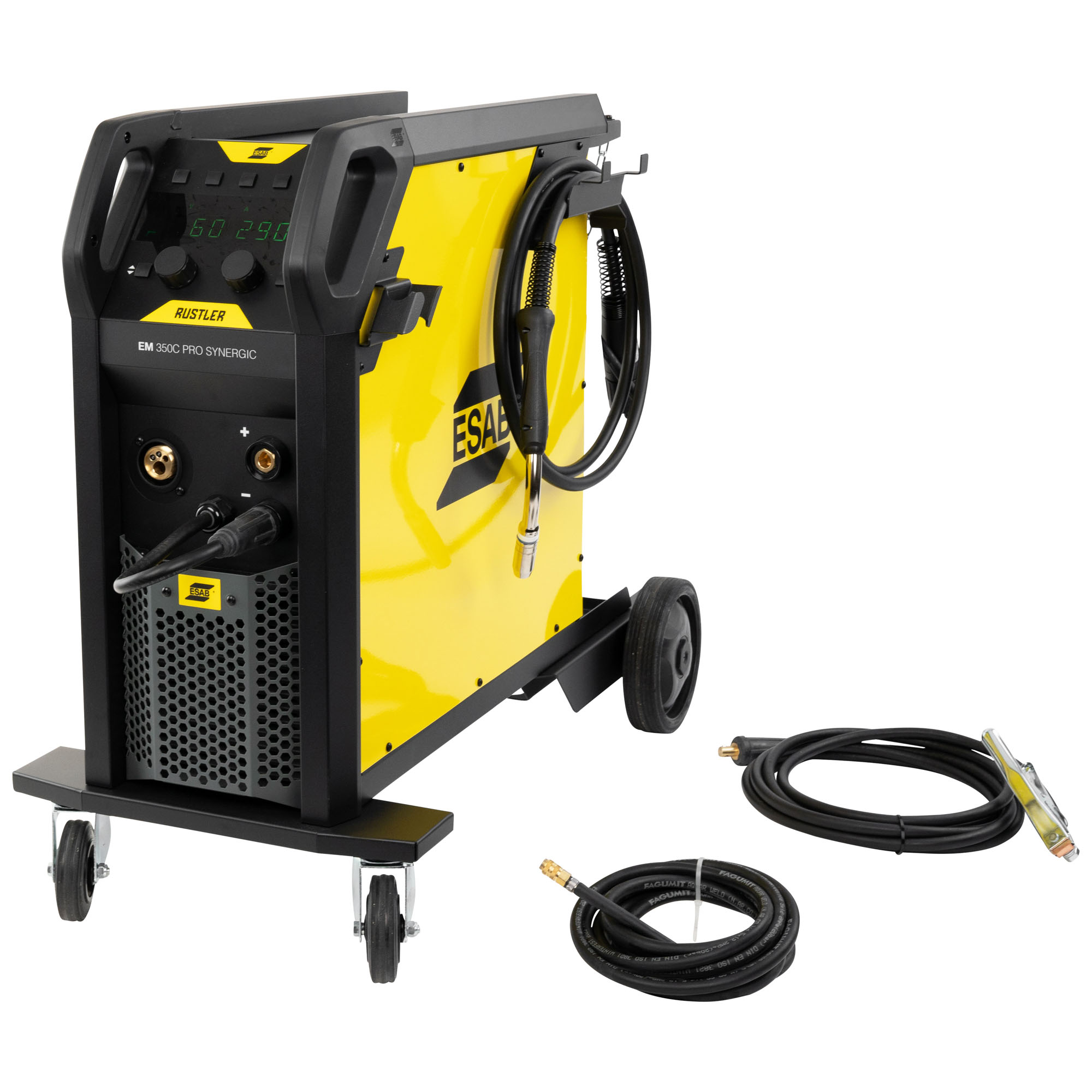 ESAB Rustler EM 350C PRO SYN inkl. Schweißbrenner und Zubehör