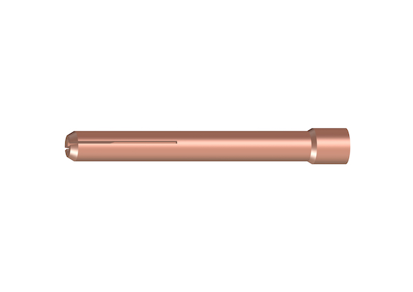 Spannhülse für WIG-Schweißbrenner; Ausführung (50 mm); (10N21); Ø 0,5 mm Spannhülse für WIG-Schweißbrenner; Ausführung (50 mm); (10N21); Ø 0,5 mm