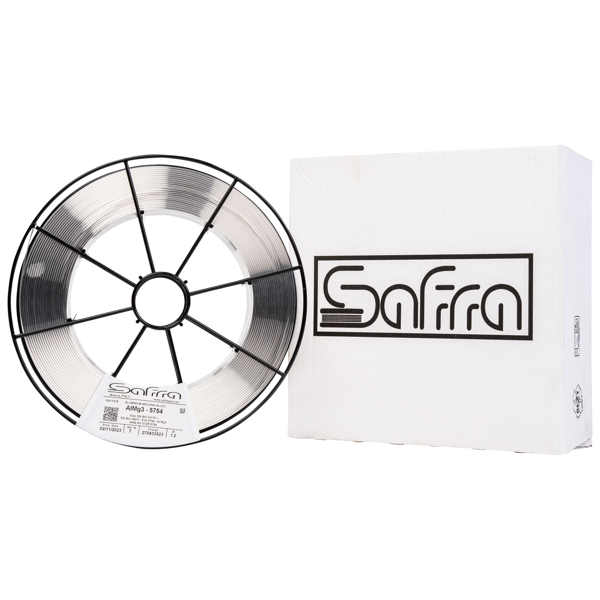 SAFRA Aluminium-Schweißdraht AlMg3 d=1,2mm 7-kg-Spule