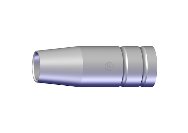 Gasdüse für MIG/MAG-Schweißbrenner; Konisch Ø 12 / MB 15
