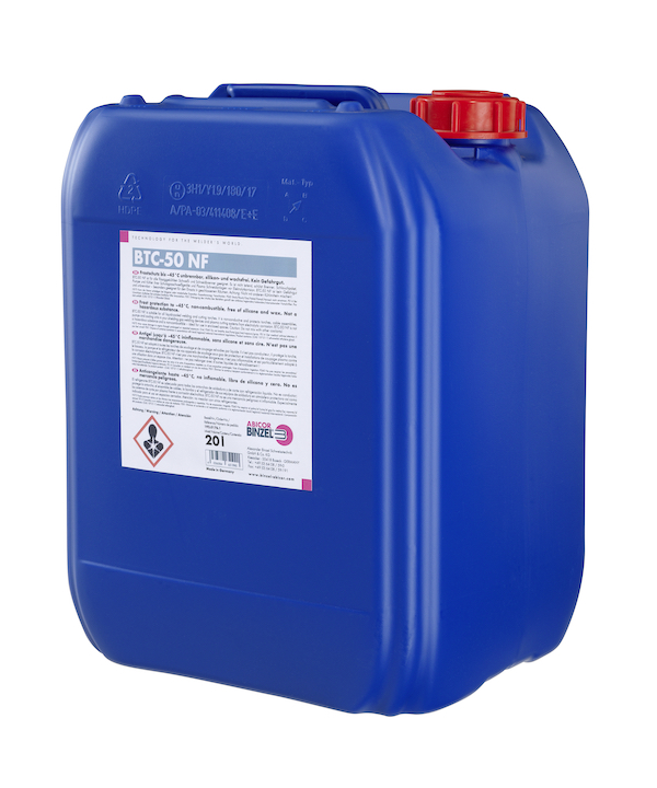 BTC-50 NF Kühlmittel; Schweißchemie; 20 Liter Kanister