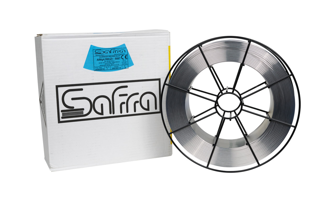 SAFRA Aluminium-Schweißdraht AlMg4,5MnZr d=1,6mm 7-kg-Spule