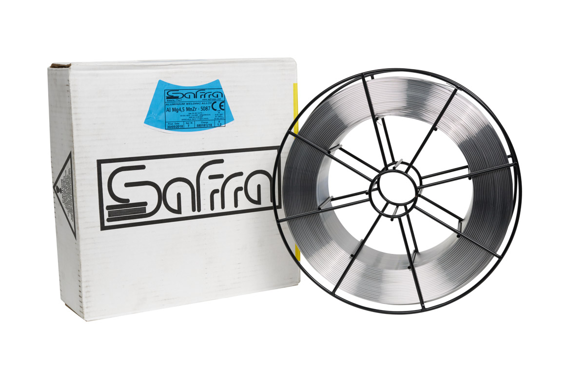 SAFRA Aluminium-Schweißdraht AlMg4,5MnZr d=1,2mm 7-kg-Spule