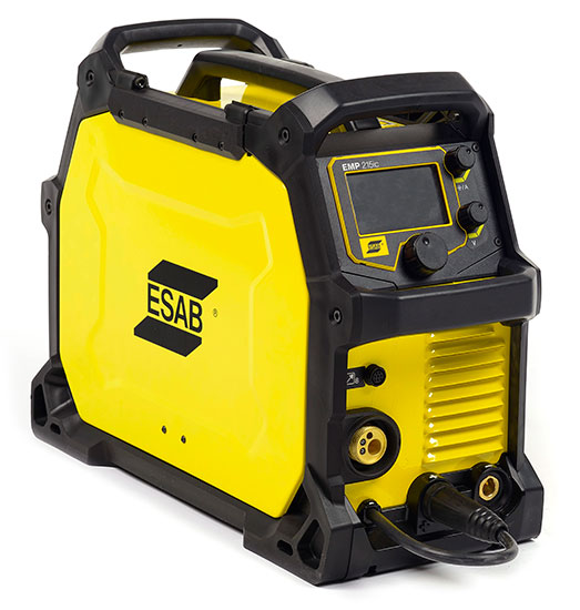 ESAB Rebel EMP 215ic inkl. Schweißbrenner und Zubehör