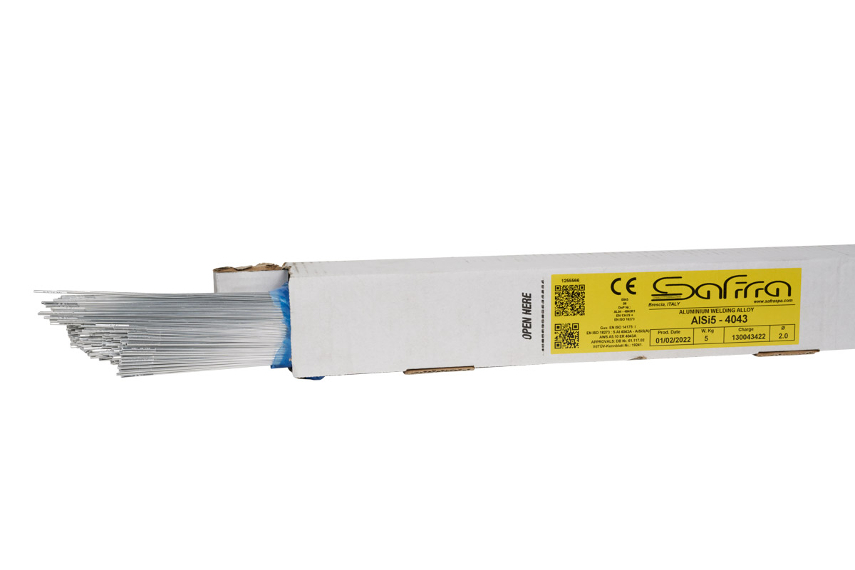 SAFRA Aluminium-Schweißstab AlSi5 2,0x1000mm