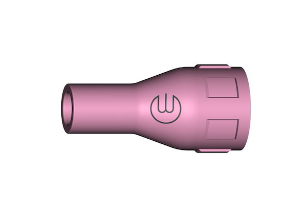 Gasdüse für WIG-Schweißbrenner; Keramik; Standard-Ausführung; Ø 6,5 mm; 36 mm Gasdüse für WIG-Schweißbrenner; Keramik; Standard-Ausführung; Ø 6,5 mm; 36 mm