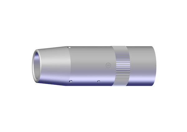 Gasdüse für MIG/MAG-Schweißbrenner; Konisch; Ø 14,5; 66 mm
