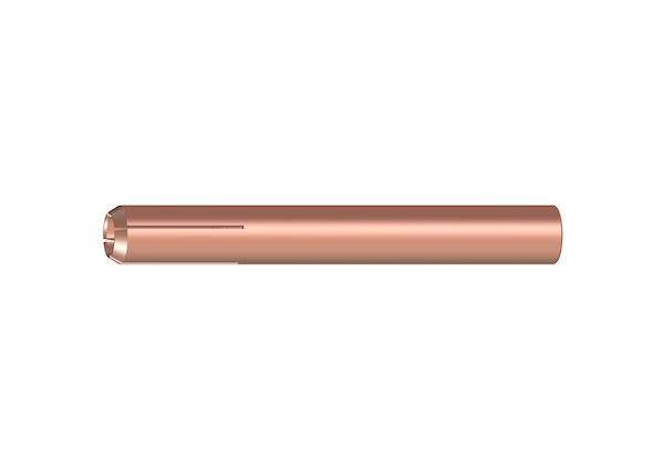 Spannhülse für WIG-Schweißbrenner; HL-Ausführung; (54N20HD); Ø 4,0 mm; 49 mm Spannhülse für WIG-Schweißbrenner; HL-Ausführung; (54N20HD); Ø 4,0 mm; 49 mm
